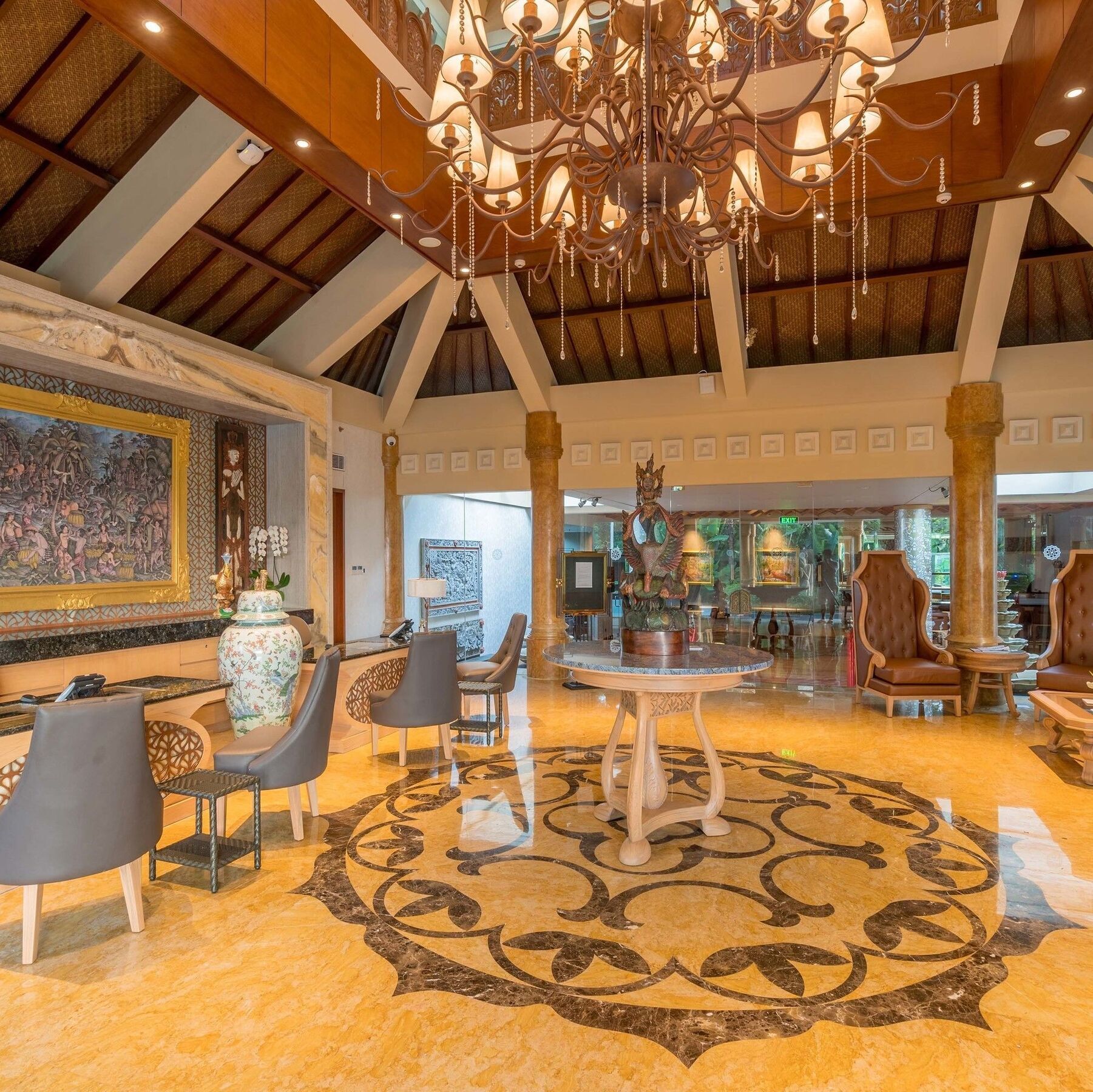 Seres Springs Resort & Spa, Singakerta Убуд Экстерьер фото